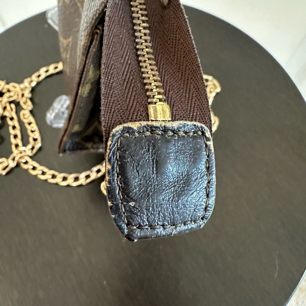 💙 Louis Vuitton Vintage Toiletry 15 -1984 Crossbody Conversion Authentic w COA - Picture 5 of 16